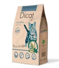 Dicat Up Adulto Pescado y Arroz 14 KG