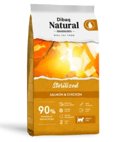 Dibaq Natural Moments Esterilizados Salmón 2 KG