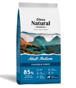 Dibaq Natural Moments Adulto Razas Medianas 15 KG