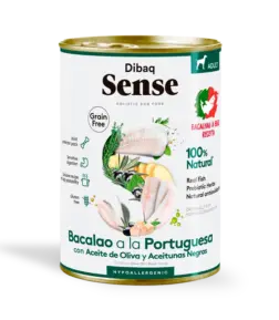 Dibaq Sense Grain Free Bacalao a la Portuguesa 380 gr