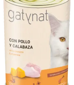 Gatynat Pollo y Calabaza 400 gr