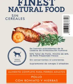 Pollo con Boniato y Hierbas 12 kg