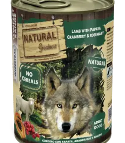 Cordero con papaya, arándanos y romero 400 g