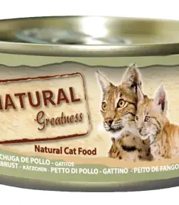 Pechuga de pollo - Gatitos  70 g