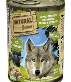 Ternera angus con setas, jengibre y romero 400 g