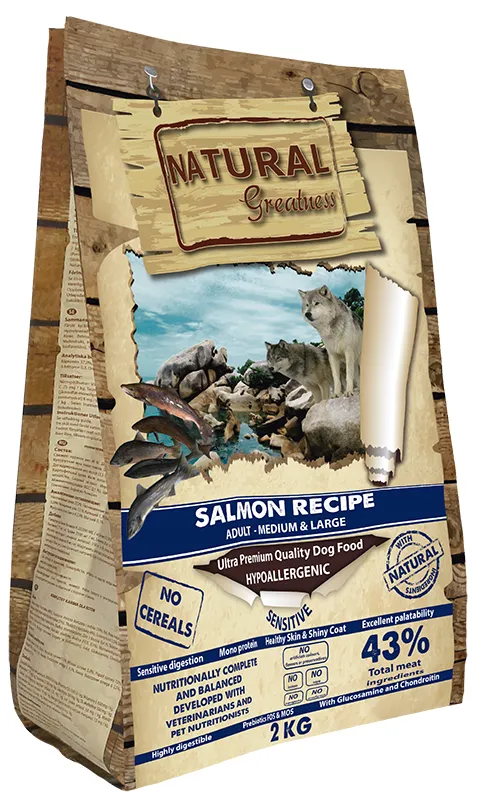 NG saco Salmonrecipe 2kg der NG saco Salmonrecipe 2kg der