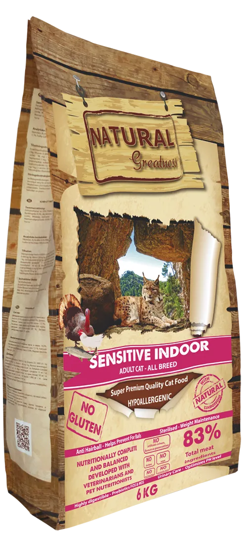 NG saco SensitiveIndoor 6kg der NG saco SensitiveIndoor 6kg der