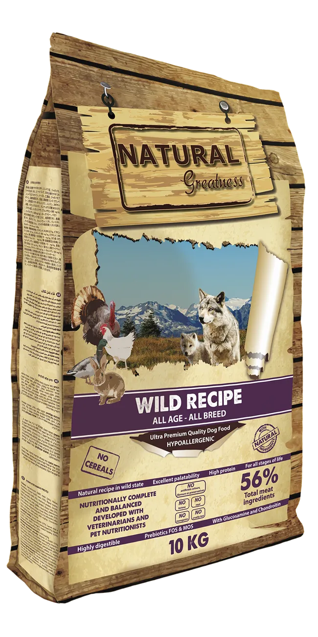 NG saco Wildrecipe 10kg der NG saco Wildrecipe 10kg der