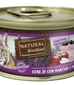 Conejo con manzana y moras 85 g