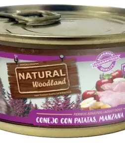 Conejo con patatas, manzana y tomillo 170 g