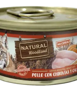 Pollo con chirivías y calabaza 85 g