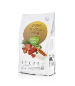 DNG NATURA DIET FISH & RICE MINI 3 KG