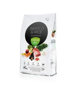 DNG NATURA DIET IBERICO & RICE 3 KG