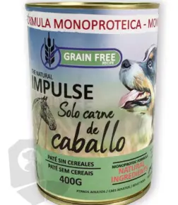 Impulse Dog húmedo Caballo 400 gr